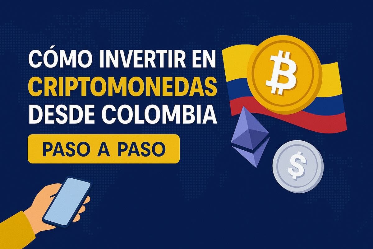 Imagen para Cómo invertir en criptomonedas desde Colombia (paso a paso)