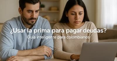 Imagen para ¿Usar la prima para pagar deudas? Guía inteligente para colombianos